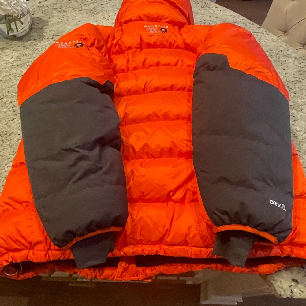 MOUNTAIN HARDWEAR DRY Q ABSOLUTE ZERO 800 PRO DOWN PARKA MENS XXL NWOT - Picture 2 of 16